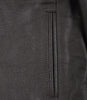 Mens Dark Brown Premium Cowhide Leather Biker Style Jacket