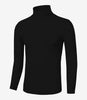 Mens Black Turtleneck Shirt