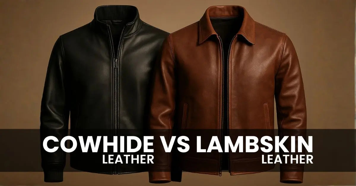 Lambskin vs Cowhide: Which Leather Jacket is Right for You?