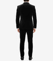 Mens Shawl Lapel Single Button Black Velvet Tuxedo
