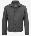 Kevin's  Men’s Gray Wool Button up Jacket