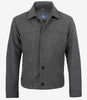 Kevin's  Men’s Gray Wool Button up Jacket
