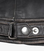 Women's Quilted Distressed Brown Real Lambskin Leather Biker Style Jacket