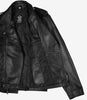 Men's Black Asymmetrical Leather Jacket – Motorcycle Style