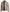 Mens Cafe Racer Beige Leather Jacket