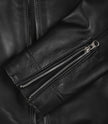 Carrie Black Leather Jacket for Women