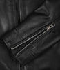 Carrie Black Leather Jacket for Women